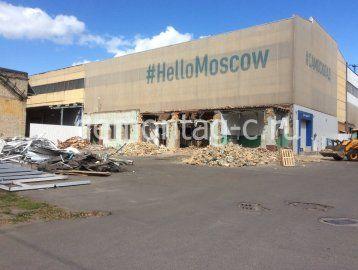 Демонтаж кирпичного строения 150 m2